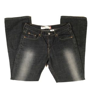 Levi's 313 Nouveau Boot Cut Gray Denim Jeans